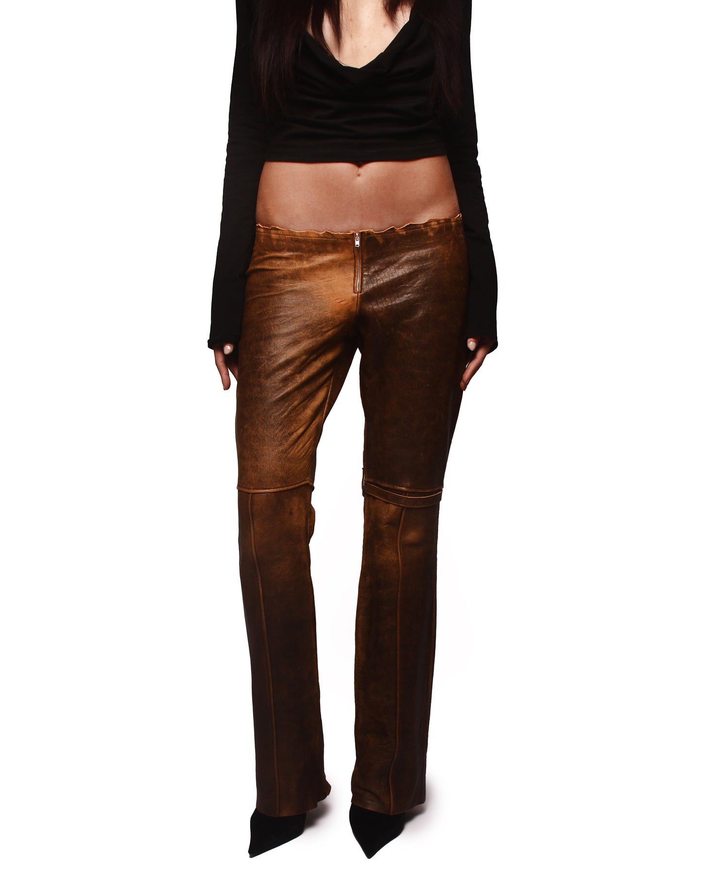 VEGA² LEATHER TROUSERS